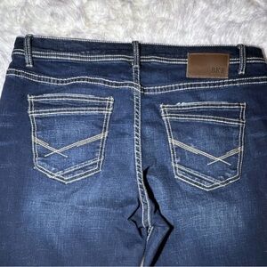 BKE straight leg Jeans in Dark Blue